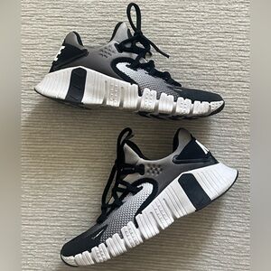 Nike Black and White Metcon